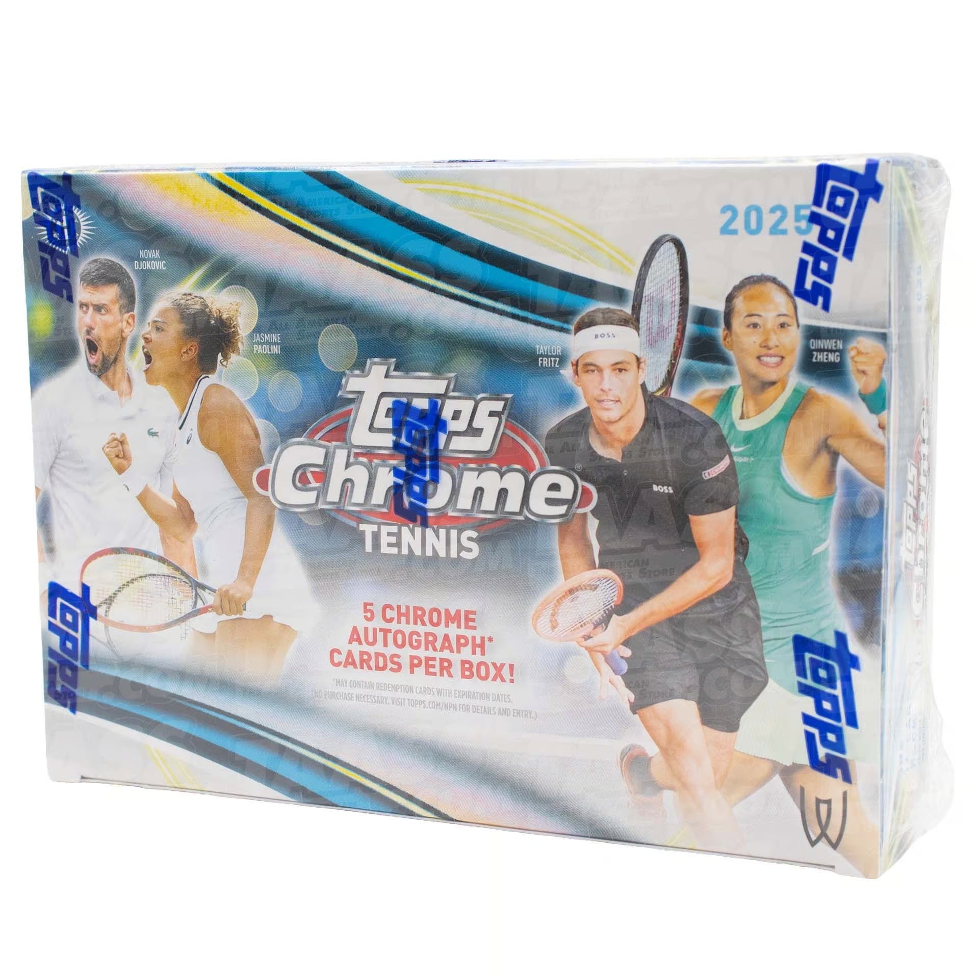 Topps Chrome Tennis Breaker Delight Hobby Box 2025