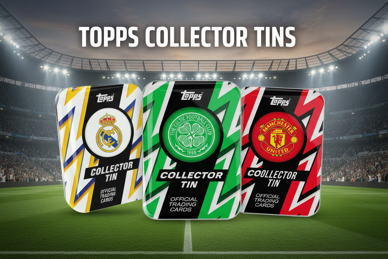 Topps Collector Tins Banner - Stadium Background