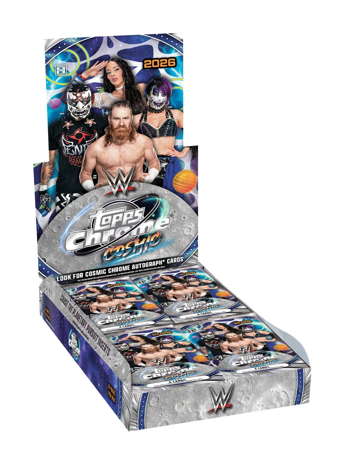 Topps Cosmic Chrome WWE 2026 Hobby Box